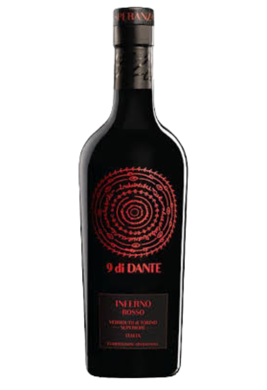 Butelka 9Didante Inferno Vermuth Rosso 0,75L 17,5% – intensywny włoski vermut