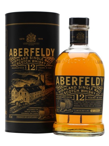 Aberfeldy 12 Yo 40% 0,7L Puszka – Whisky z Highlands