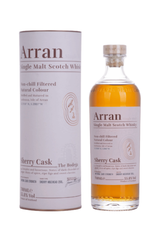 Arran Sherry Cask Whisky na pierwszy dzień zimy