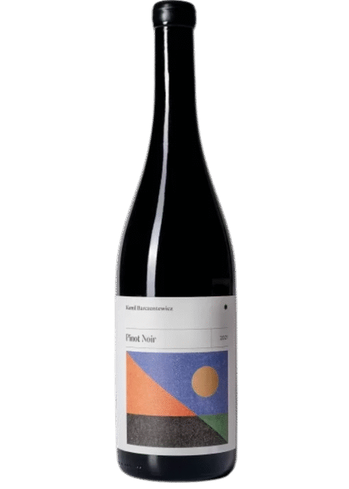 Butelka Barczentewicz Pinot Noir 0,75L – polskie wino czerwone wytrawne z regionu Podkarpacia