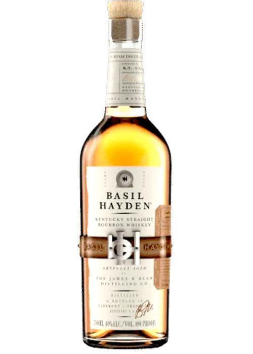 Butelka Basil Hayden’s Kentucky Straight Bourbon 40% 0,7L – amerykański bourbon o delikatnym, gładkim i łagodnym aromacie oraz bogatym, intensywnym smaku z korzennym i pikantnym finiszem