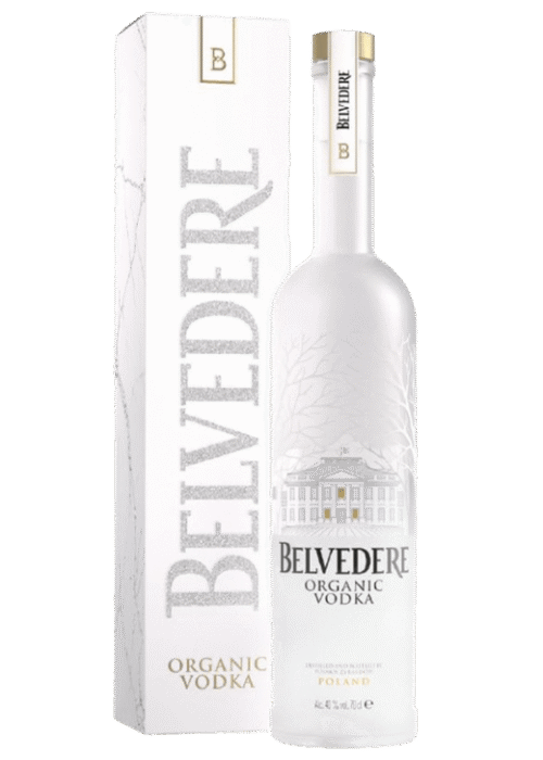 Butelka Belvedere Pure Organic 0,7L – polska wódka premium bio, destylowana z certyfikowanego ekologicznego żyta