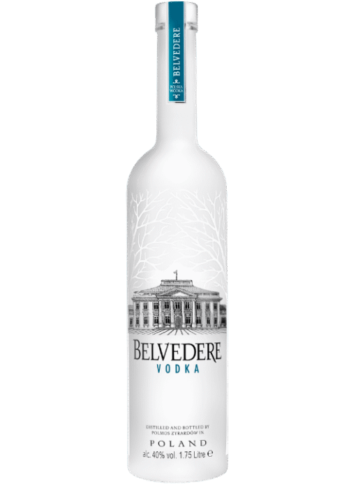 Butelka Belvedere Pure Organic Illuminator 1,75L – organiczna wódka premium z efektem podświetlenia