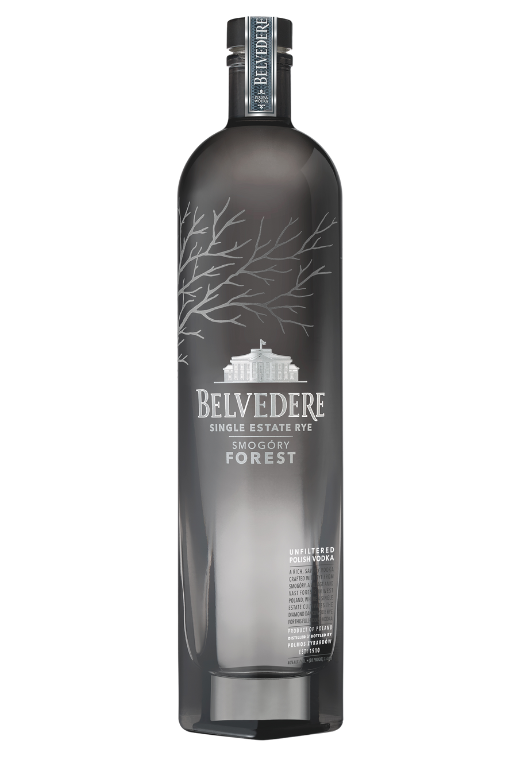 Butelka Belvedere Smogóry Forest 0,7L – luksusowa wódka z zachodniej Polski, destylowana z żyta z jednego terroir