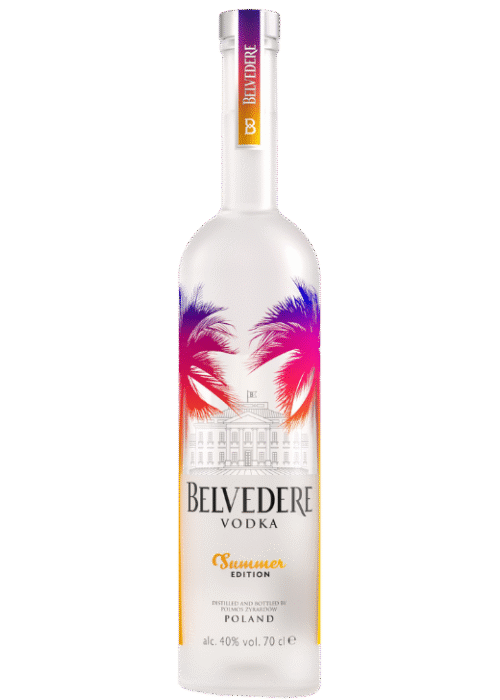 Butelka Belvedere Summer Edition 2023 – limitowana edycja wódki z letnim charakterem
