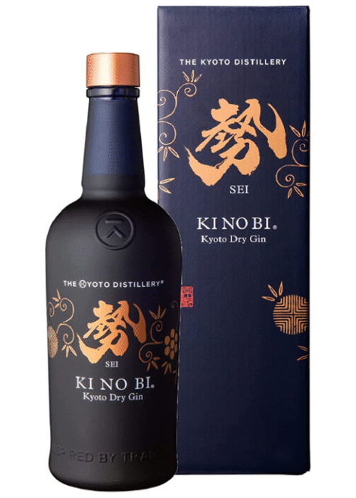 Butelka Gin Ki No Bi Original 45,7% 0,7L – japoński gin o kwiatowym, ziołowym smaku z długim finiszem