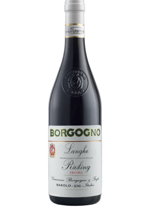 Butelka Borgogno Era Ora Riesling 0,75L – włoski Riesling z Piemontu o cytrusowo-mineralnym charakterze
