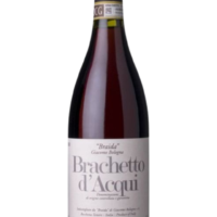Butelka Braida Brachetto d’Acqui 0,75L – włoskie, lekko musujące czerwone wino deserowe z Piemontu o niskiej zawartości alkoholu