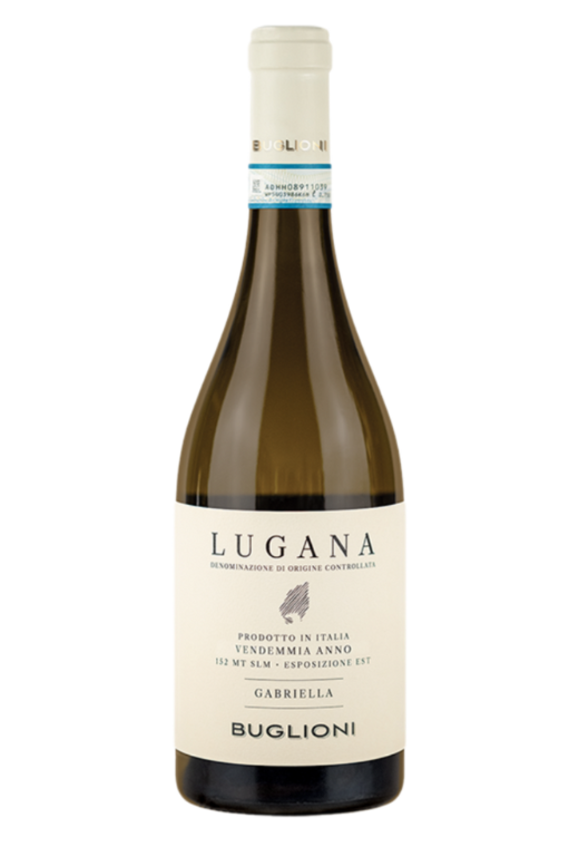 Butelka Buglioni Musa Trebbiano Di Lugana 0,75L – włoskie białe wino z Lombardii o cytrusowo-owocowym charakterze.
