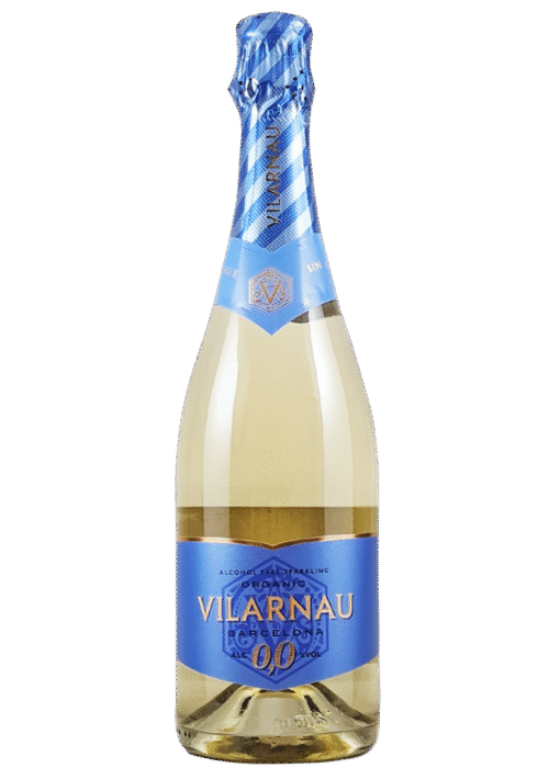 Butelka Cava Vilarnau 0% 0,75L – bezalkoholowa hiszpańska cava z Penedes o cytrusowym, kwiatowym i owocowym aromacie, lekkim, orzeźwiającym smaku i zrównoważonym finiszu