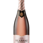 Butelka Cava Vilarnau Rosé Delicat Reserva 0,75L – hiszpańska różowa cava z Penedes o kwiatowo-truskawkowym aromacie, delikatnym, orzeźwiającym smaku i subtelnym, wytrawnym finiszu
