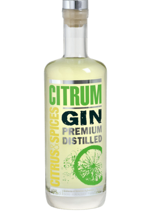 Butelka Citrum Gin 0,7L – hiszpański gin o cynamonowym, korzennym aromacie z owocowym smakiem i kwiatowym finiszem