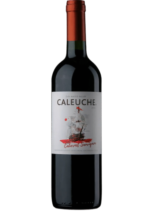 Butelka Caleuche Cabernet Sauvignon Reserva 0,75L – czerwone wino z Chile o owocowym charakterze, z nutami śliwki i wiśni.