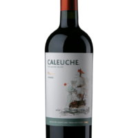 Butelka Caleuche Reserve Malbec 0,75L – wyraziste wino z Chile o korzennym i owocowym charakterze, z nutami czarnych jagód i dębu.