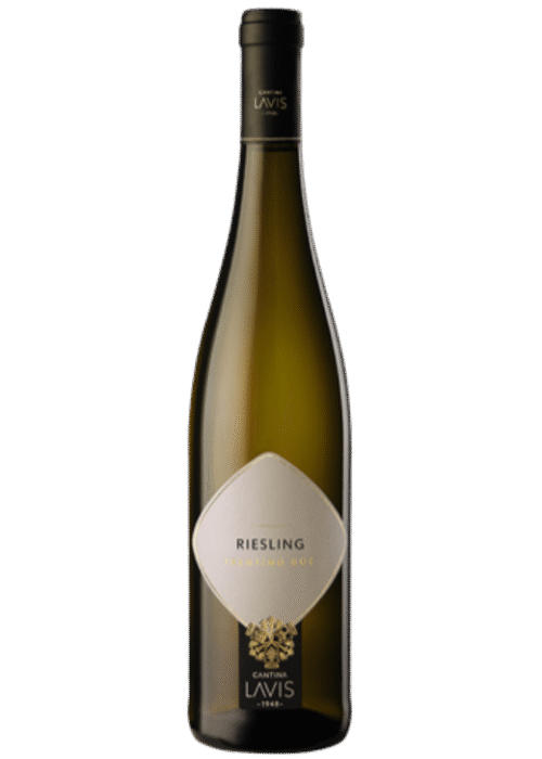 Butelka Cantina Lavis Riesling 0,75L – włoskie białe wino z Trentino o cytrusowym i mineralnym charakterze.