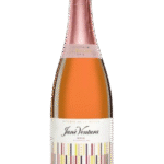 Butelka Cava Jané Ventura Rosé 0,75L – różowa, hiszpańska cava z Penedes o kwiatowym, owocowym i truskawkowym aromacie, delikatnym, świeżym smaku i subtelnym finiszu