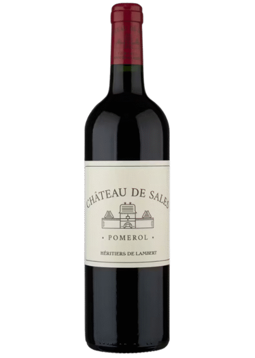 Butelka Château De Sales Pomerol 0,75L – francuskie czerwone wino z Pomerol, o delikatnym korzennym i owocowym charakterze.