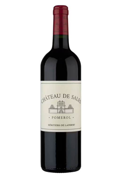 Butelka Château De Sales Pomerol 0,75L – francuskie czerwone wino z Pomerol, o delikatnym korzennym i owocowym charakterze.