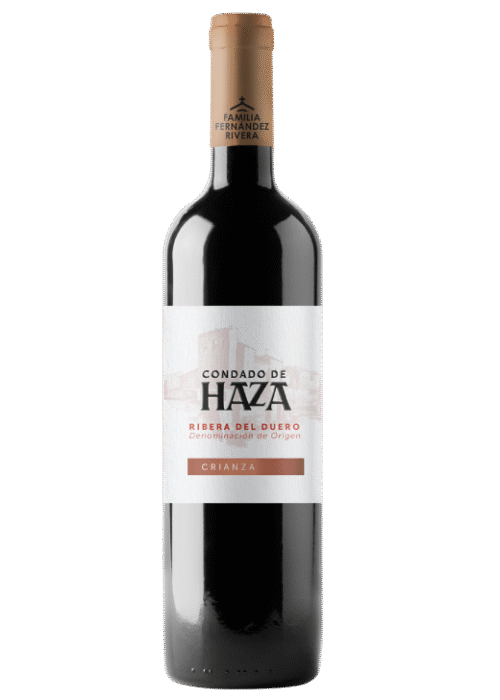 Butelka Condado De Haza Crianza 0,75L – hiszpańskie czerwone wino z regionu Ribera del Duero, o korzennym, owocowym i ziemistym charakterze.
