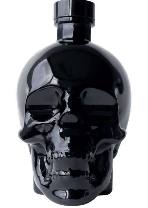 Butelka Crystal Head Czaszka Onyx 0,7L – luksusowa kanadyjska wódka premium w unikalnej butelce w kształcie czaszki