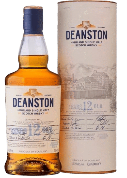 Deanston 12 Y.O. Highland Single Malt 46,3% 0,7L – Klasyczna Elegancja Regionu Highland