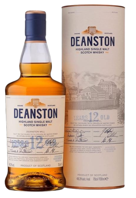 Deanston 12 Y.O. Highland Single Malt 46,3% 0,7L – Klasyczna Elegancja Regionu Highland