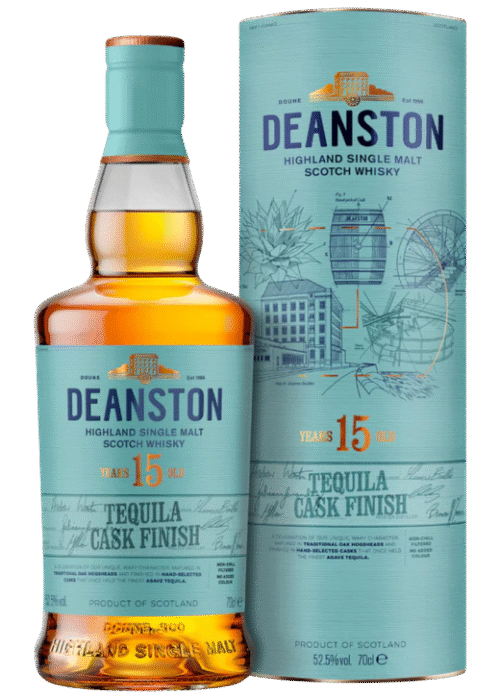 Deanston 15 Y.O. Tequila Cask 52,5% 0,7L – Eksperymentalne Połączenie Szkockiej Tradycji i Meksykańskiego Charakteru