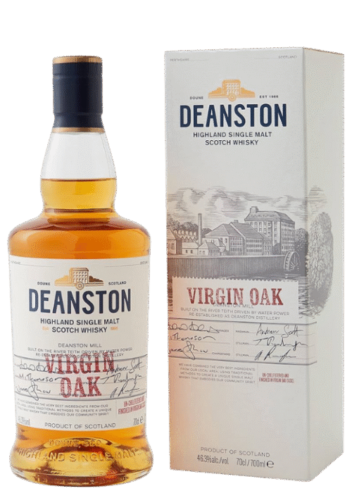 Deanston Virgin Oak Highland Single Malt 46,3% 0,7L – wyjątkowa whisky dojrzewająca w dziewiczym dębie
