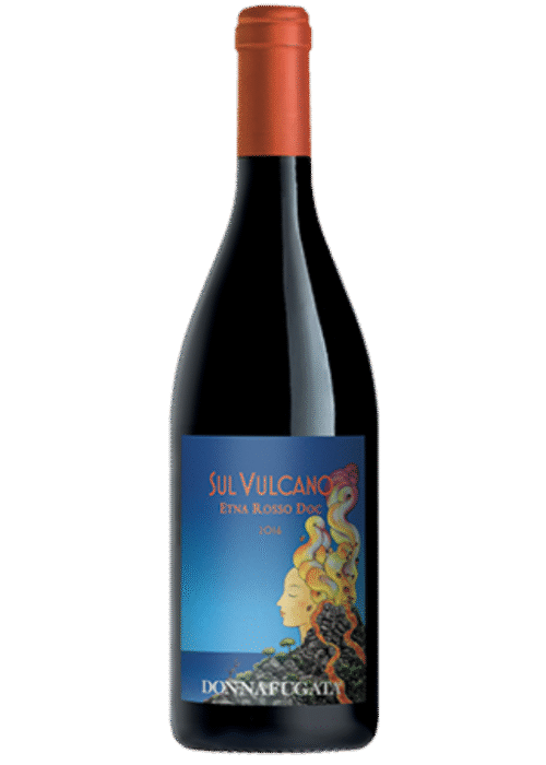 Butelka Donnafugata Sul Vulcano Etna Rosso 0,75L – wytrawne czerwone wino z Sycylii ze szczepu Nerello Mascalese