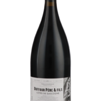 Butelka Duffour Pere & Fils Cabernet-Merlot-Tannat Côtes De Gascogne AOP 0,75L – francuskie czerwone wino z regionu Gascogne, o korzennym i owocowym charakterze.