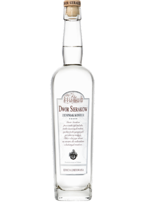 Butelka Dwór Sieraków Ziemniak Kosher 0,7L – polska wódka ziemniaczana premium w wersji koszernej