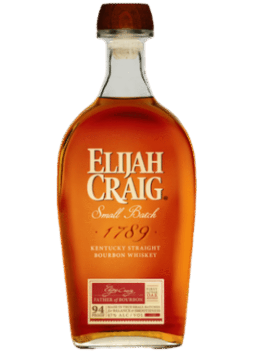 Butelka Elijah Craig Kentucky Bourbon 47% 0,7L – amerykański bourbon o bogatym smaku, z korzennymi i pikantnymi nutami.