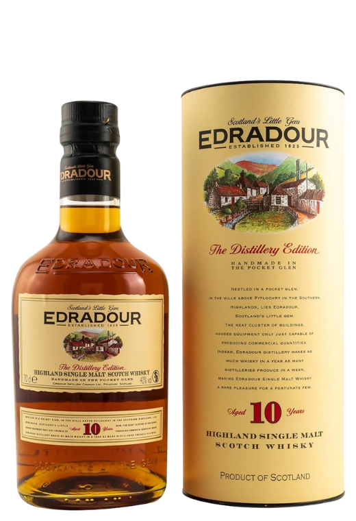 Edradour 10 YO – klasyczna whisky single malt z serca Szkocji