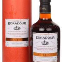 Edradour 12YO Sherry Cask Strength 0.7L – intensywna whisky szkocka o pełnej mocy