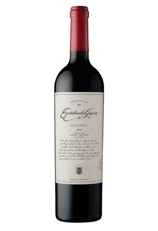 Butelka Escorihuela Gascon Malbec 0,75L – argentyńskie czerwone wino z regionu Mendoza, o korzennym, dębowym i owocowym charakterze.