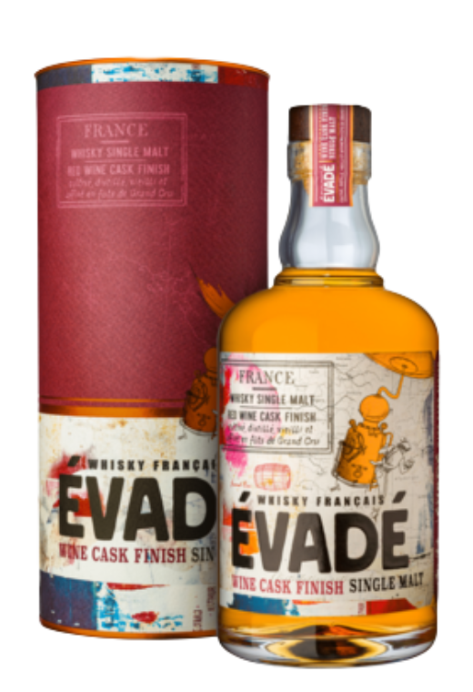 Evade French Whisky Sm 40% – elegancja i bogaty smak z Francji