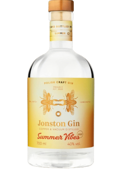 Butelka Gin Jonston Summer Vibes 2023 40% 0,7L – orzeźwiający gin o jałowcowym, korzennym smaku z cytrusowym finiszem