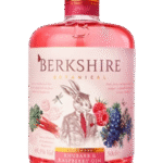Butelka Gin Berkshire Rhubarb & Raspberry 40,3% 0,5L – gin o malinowym aromacie z lekką, orzeźwiającą nutą rabarbaru