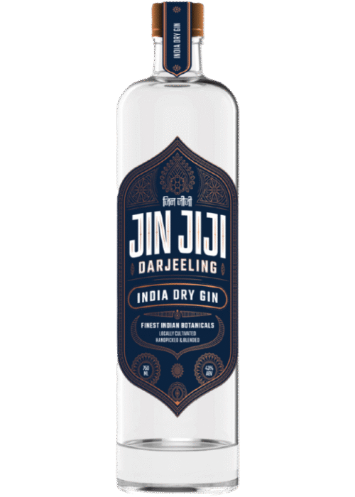 Butelka Gin JIN JIJI India Darjeeling 40% 0,7L – angielski gin z nutami cytrusowymi, kwiatowymi i ziołowymi.
