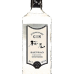 Butelka Gin Sakurao Classic 40% 0,7L – japoński gin o kwiatowym i owocowym aromacie z lekkim, owocowym smakiem.