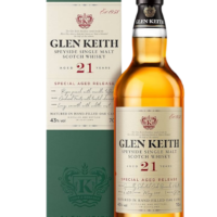 Glen Keith 21YO 43% 0.7L – luksusowa whisky single malt z Speyside