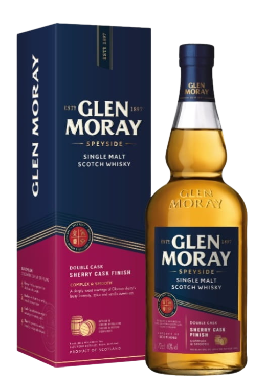 Glen Moray Sherry Cask 40% 0.7L – whisky z beczek po sherry o bogatym smaku