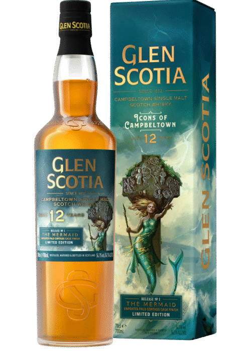 Glen Scotia 12YO Icons Of Campbeltown 46% 0.7L – torfowa whisky z regionu Campbeltown