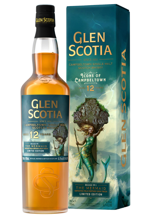 Glen Scotia 12YO Icons Of Campbeltown 46% 0.7L – torfowa whisky z regionu Campbeltown