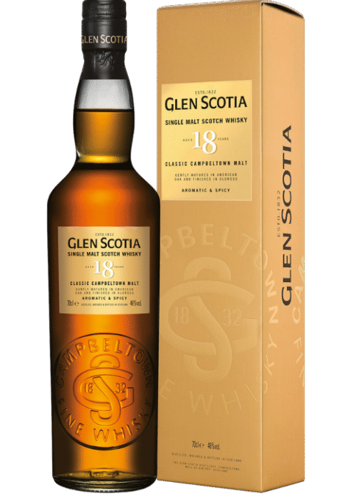Glen Scotia 18YO 46% 0.7L – wyjątkowa whisky single malt z Campbeltown