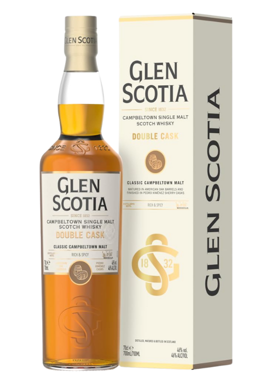 Glen Scotia Double Cask 40% 0.7L – intensywna whisky single malt z Campbeltown