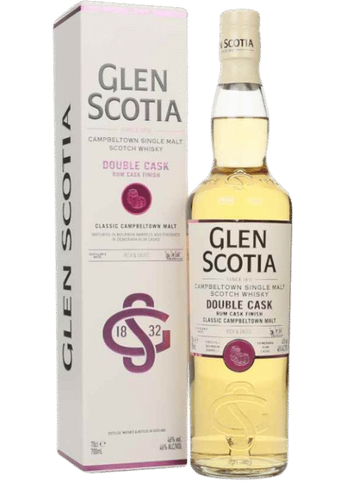 Glen Scotia Double Cask Rum Finish 40% 0.7L – whisky z finiszem w beczkach po rumie