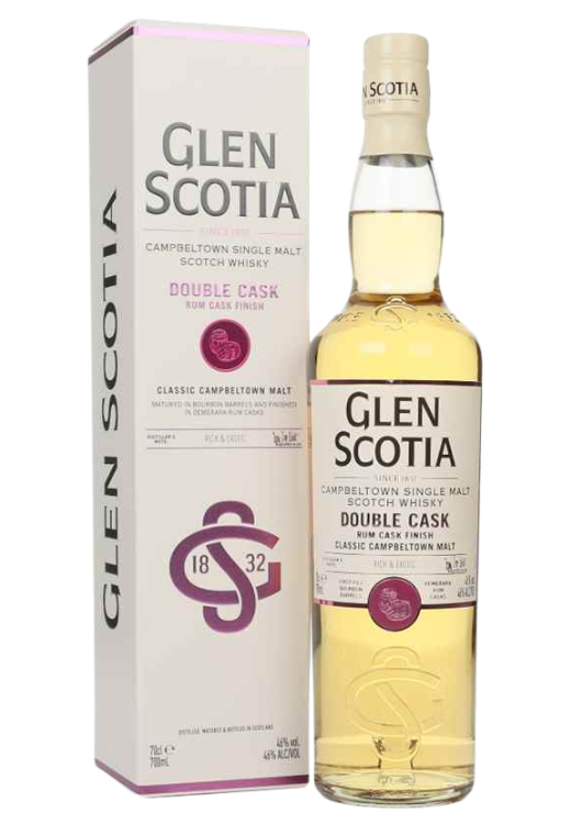 Glen Scotia Double Cask Rum Finish 40% 0.7L – whisky z finiszem w beczkach po rumie