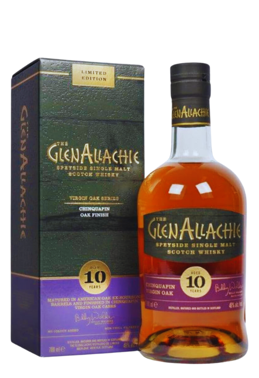 Glenallachie 10YO Virgin Oak Chinquapin 48% 0.7L – whisky dojrzewająca w beczkach po dębie chinquapin