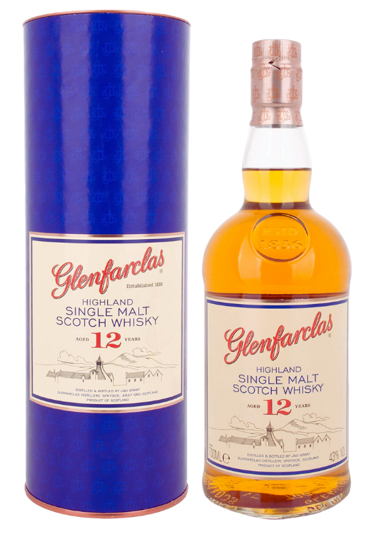 Glenfarclas 12YO 43% 0.7L – wyjątkowa szkocka whisky z regionu Speyside